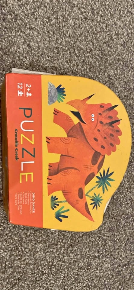 Crocodile Creek Dino Dance 12-Piece Puzzle