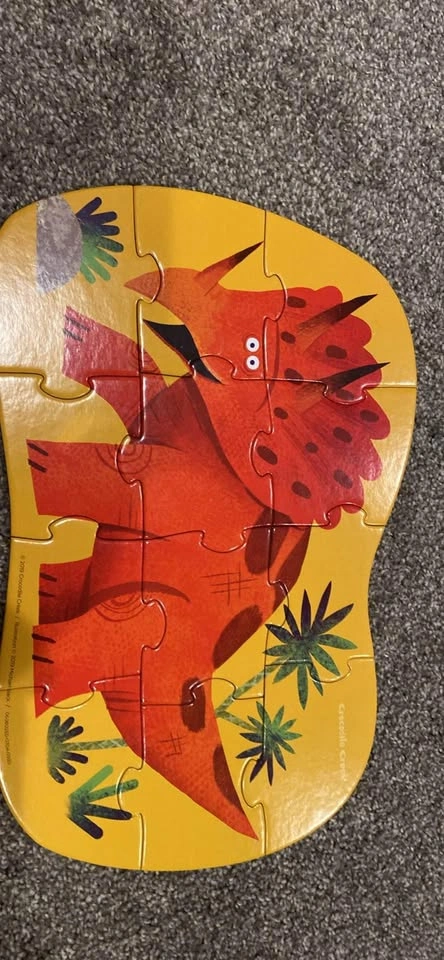 Crocodile Creek Dino Dance 12-Piece Puzzle - photo 2
