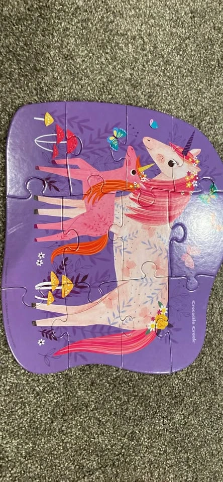 Crocodile Creek Unicorn Magic 12-Piece Puzzle - photo 2