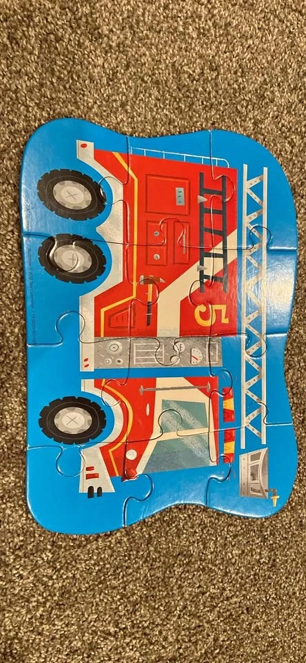 Crocodile Creek Fire Truck Puzzle