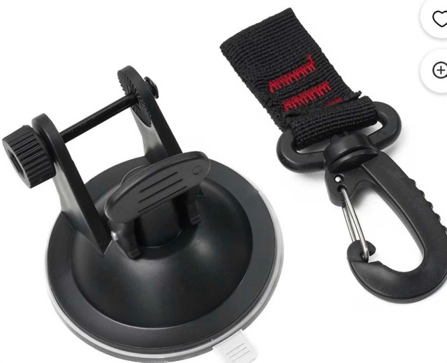 Suction Cup Anchor with Tie Down Hook