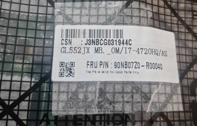 ASUS GL552JX Motherboard