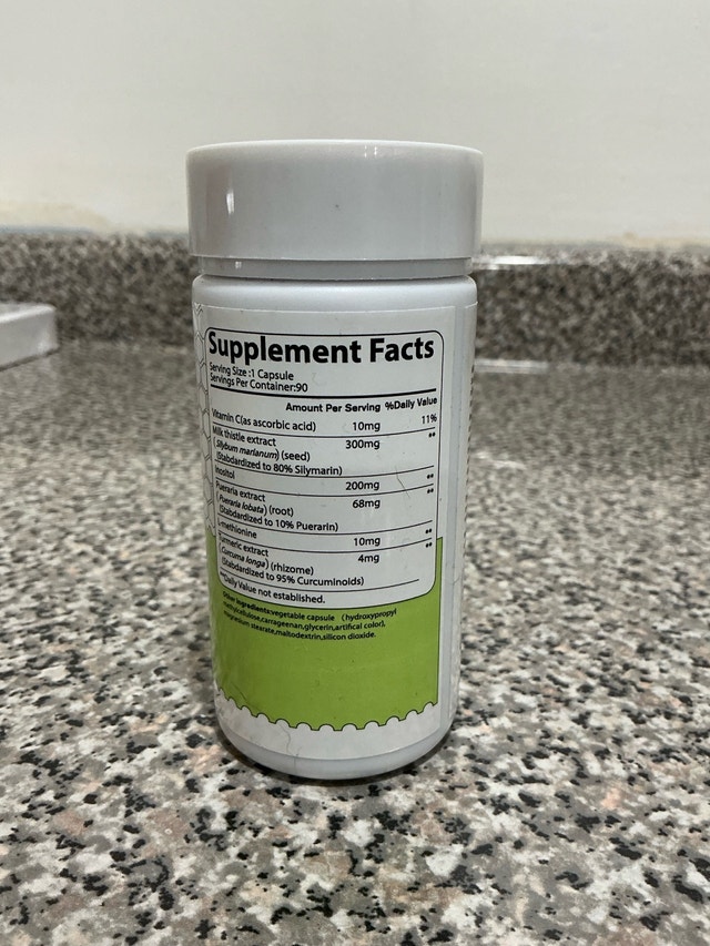 Oxyfuel Milk Thistle Vegetarian Capsules - photo 3