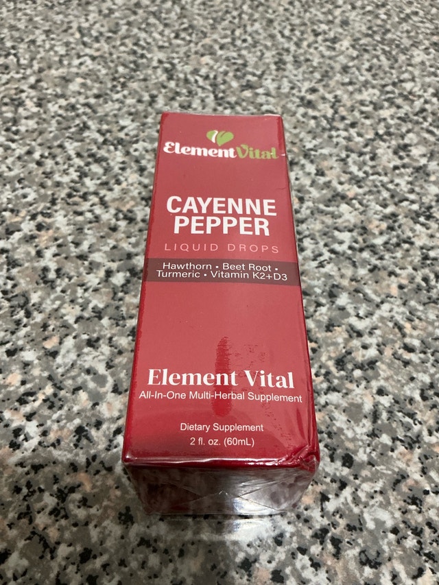 Element Vital Cayenne Pepper Liquid Drops
