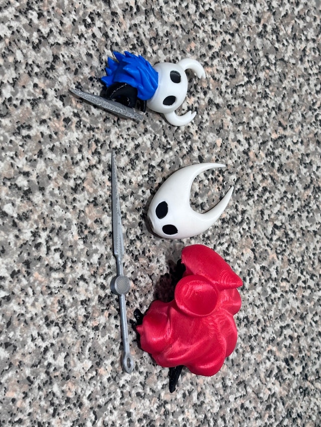 Hollow Knight and Hornet 3D Printed Figures - photo 4