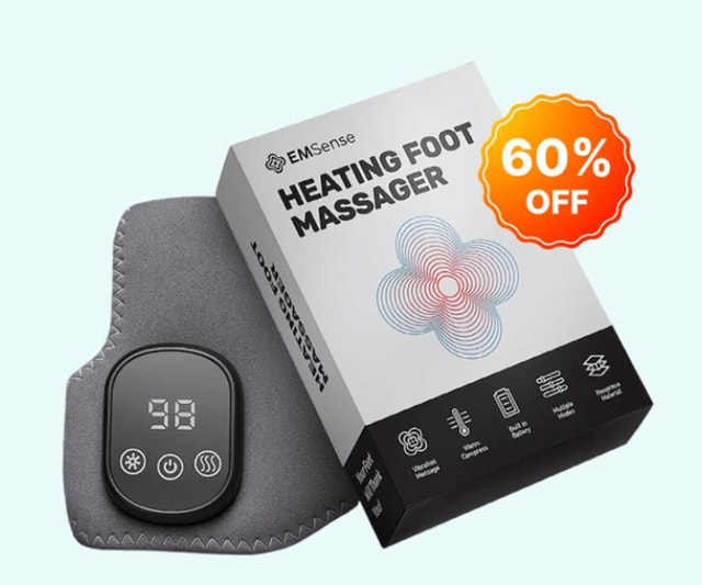 EMSense Heating Foot Massager