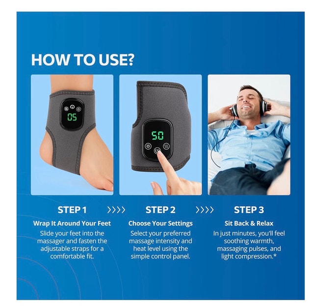 EMSense Heating Foot Massager - photo 3