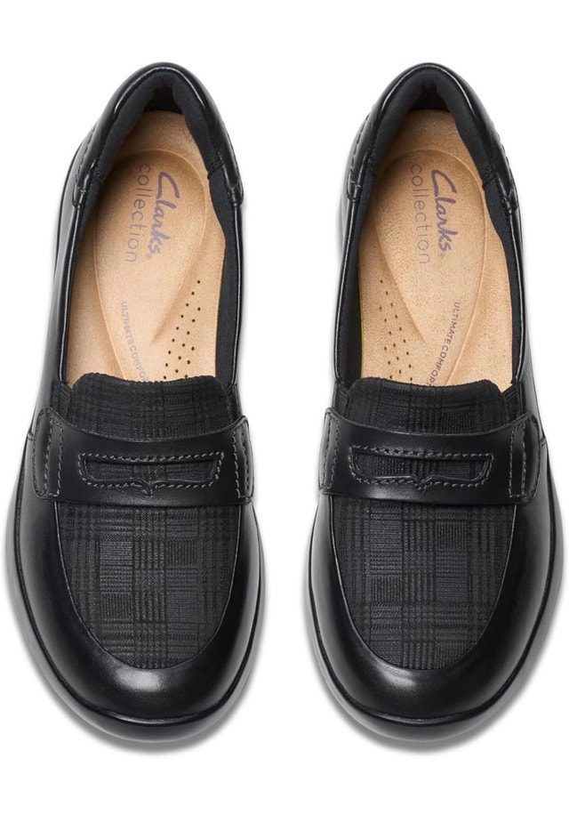 Clarks Elowyn Penny Loafers Size 8.5 W - photo 2