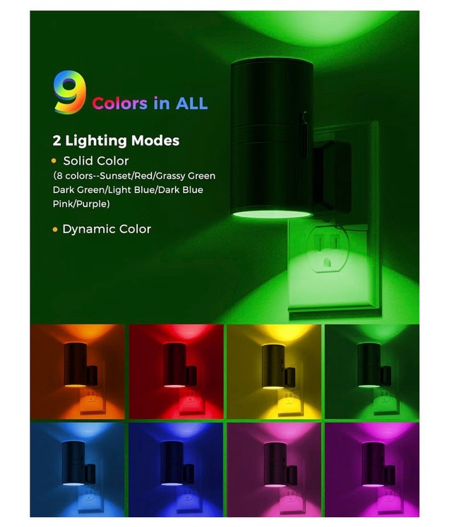 Smart RGB Night Light 2-Pack - photo 3