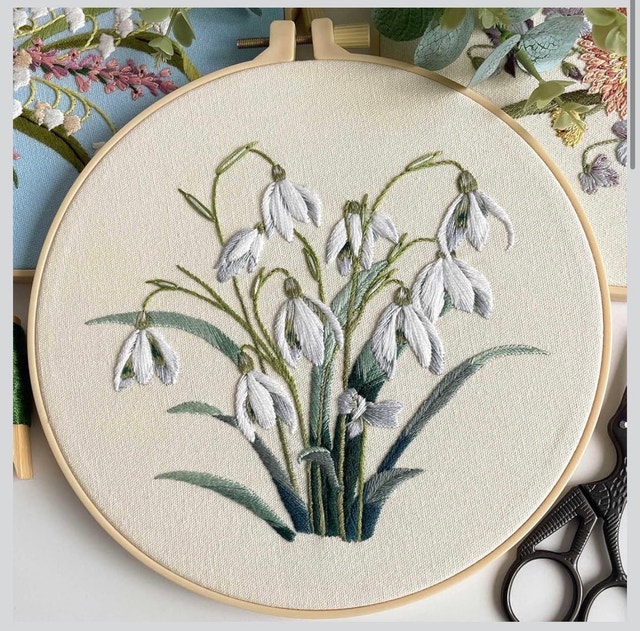 Beginner Friendly Embroidery Stitch Kit 2 Pieces