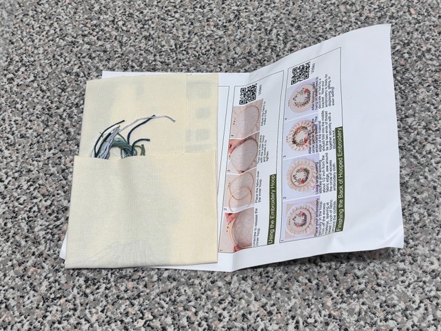 Beginner Friendly Embroidery Stitch Kit 2 Pieces - photo 5