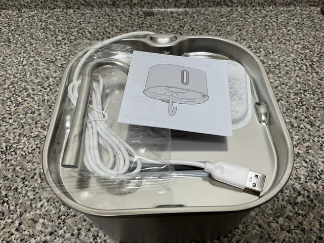2.2L Stainless Steel Pet Water Fountain - photo 4
