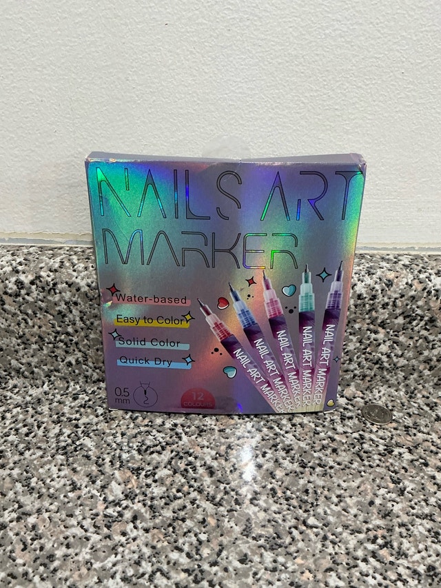 Nail Art Marker Set 12 Colours - photo 2