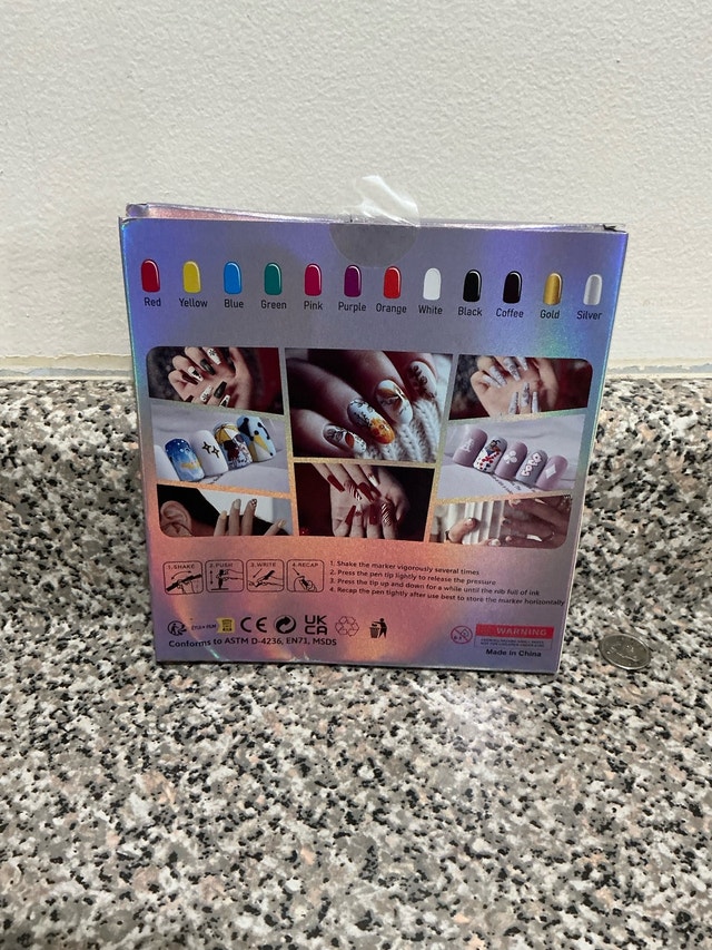 Nail Art Marker Set 12 Colours - photo 3