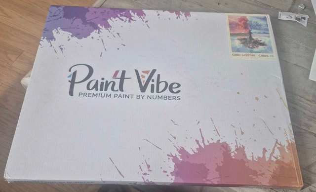 Paint Vibe Paint by Numbers Kit