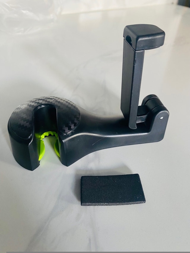 Car Headrest Hook with Phone Holder - photo 2