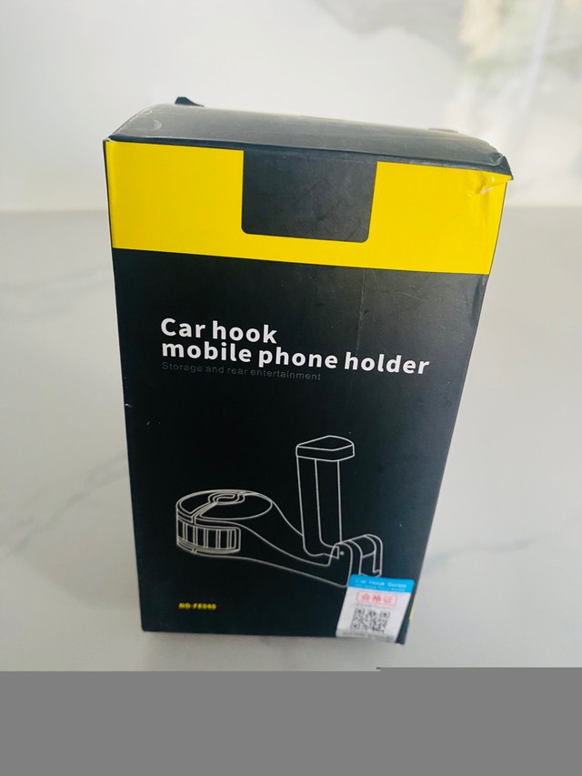 Car Headrest Hook with Phone Holder - photo 3