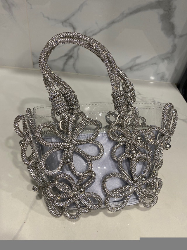Diamond Flower Transparent party purse! - photo 3