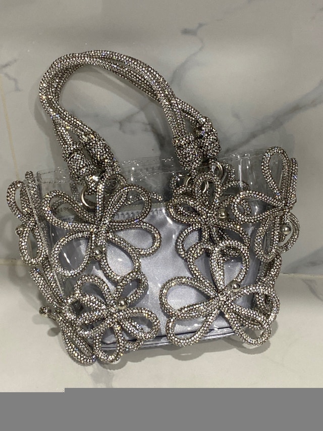 Diamond Flower Transparent party purse! - photo 5