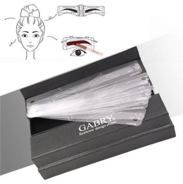 Set of 12 Eyebrow Stencils!