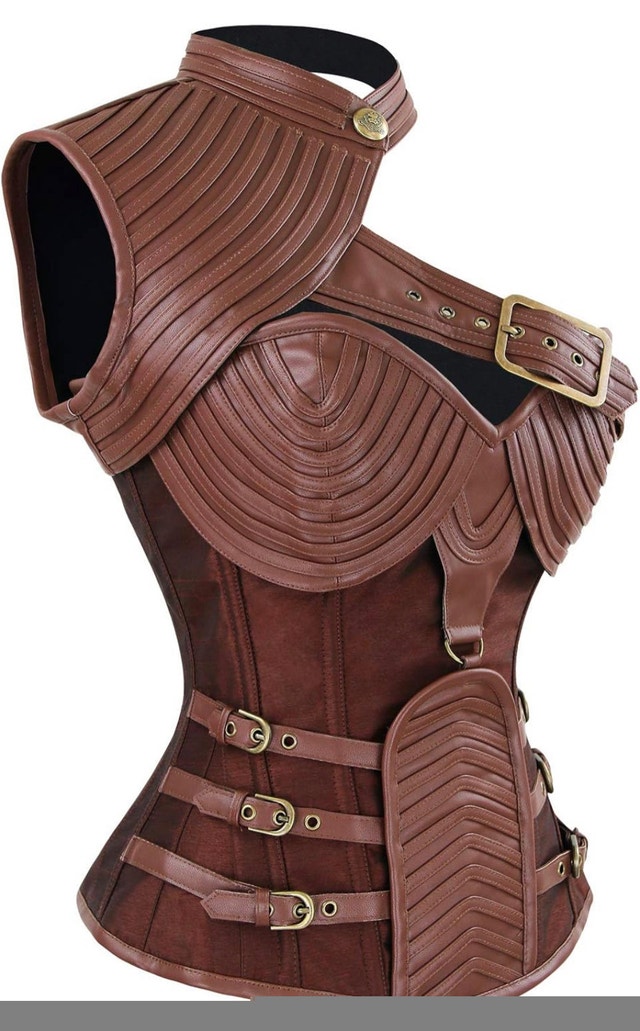 Boned Corset with Zipper! Size L - photo 2