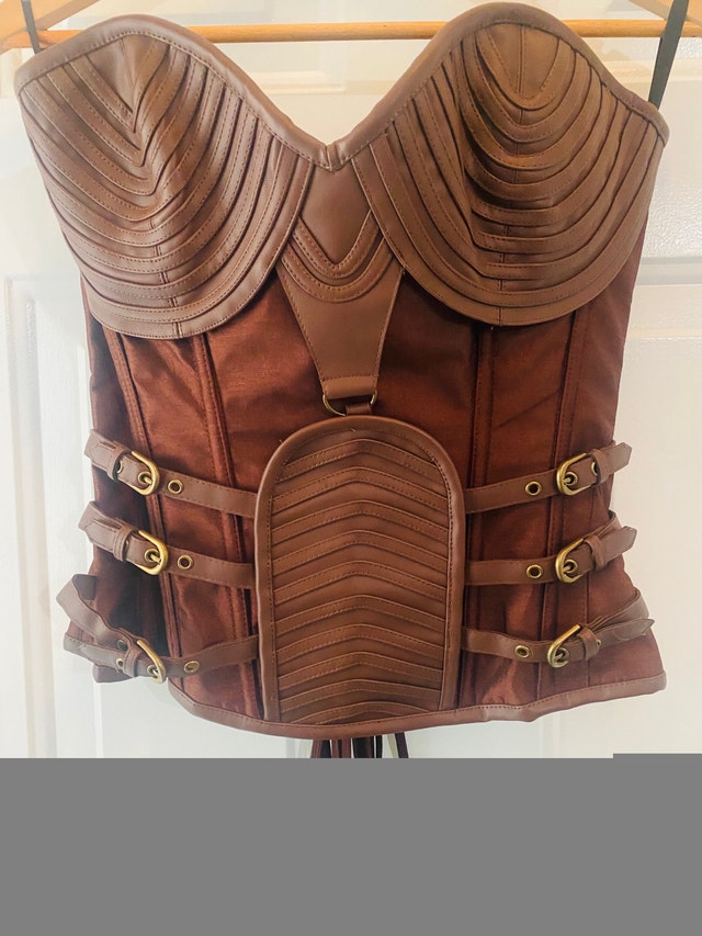 Boned Corset with Zipper! Size L - photo 5