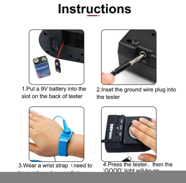Wrist Strap Tester! - photo 2