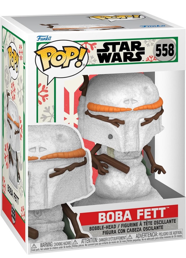 Boba Fett Snowman
