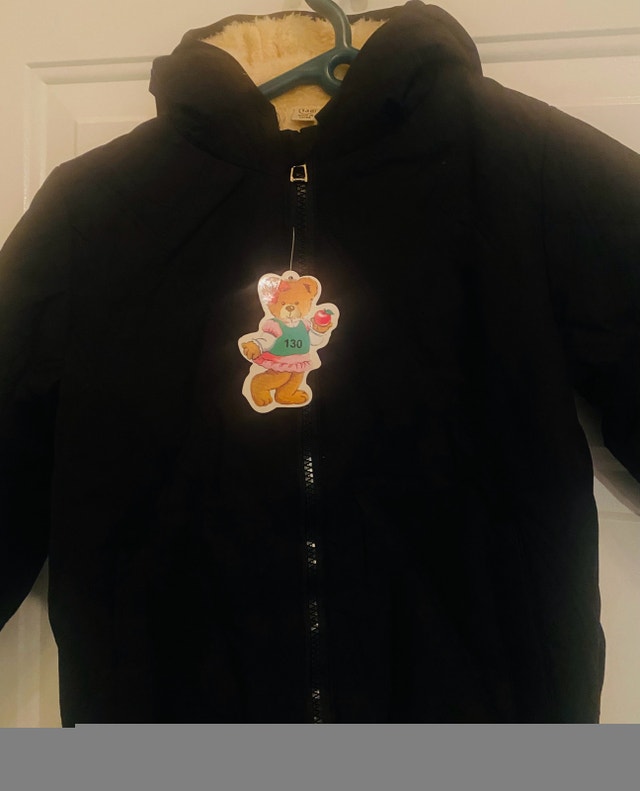 Kids Sherpa Lined Hooded Jacket! Size 4/6 years - photo 2