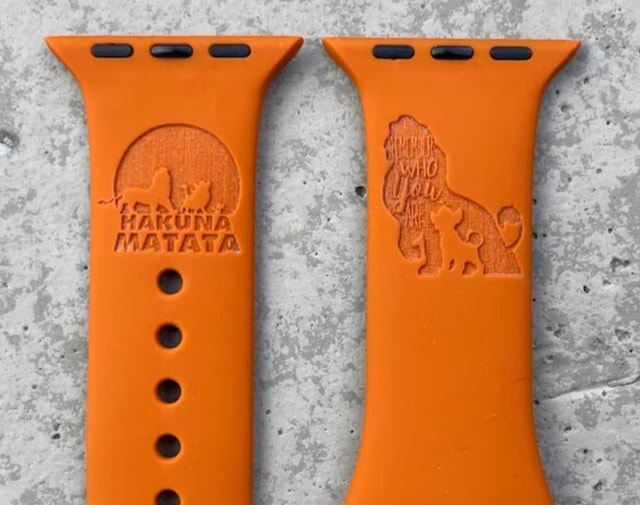 Ocean Band Orange for Apple Smart Watch - photo 4
