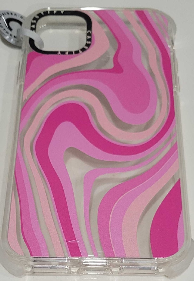 CASE FOR IPHONE 11 PRO MAX, PINK SWIRLS
