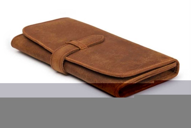 HIDES, LEATHER TRIFOLD WALLET - photo 3