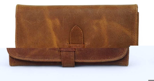 HIDES, LEATHER TRIFOLD WALLET - photo 4