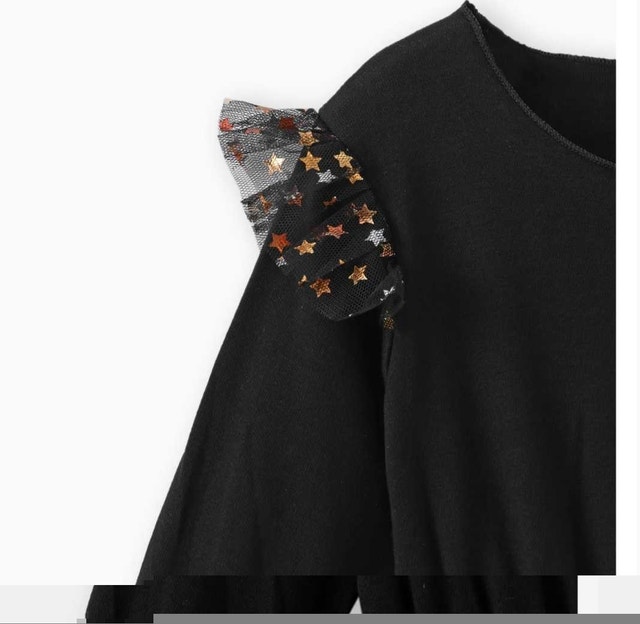 BABY/TODDLER TRENDY STAR MESH DRESS - photo 4