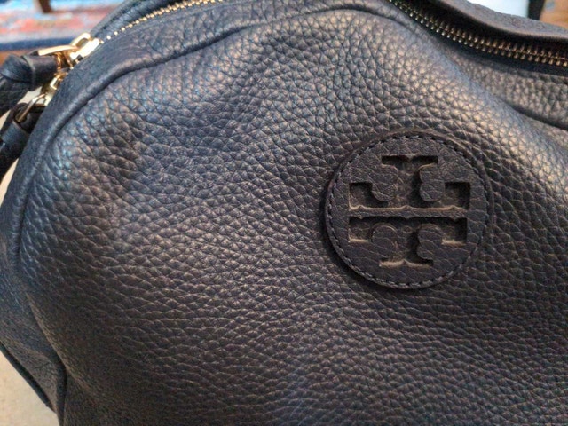 Tory Burch Navy Blue Leather Backpack - photo 5