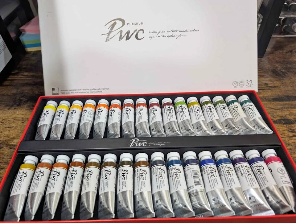 PWC Premium Watercolor - 32 colors