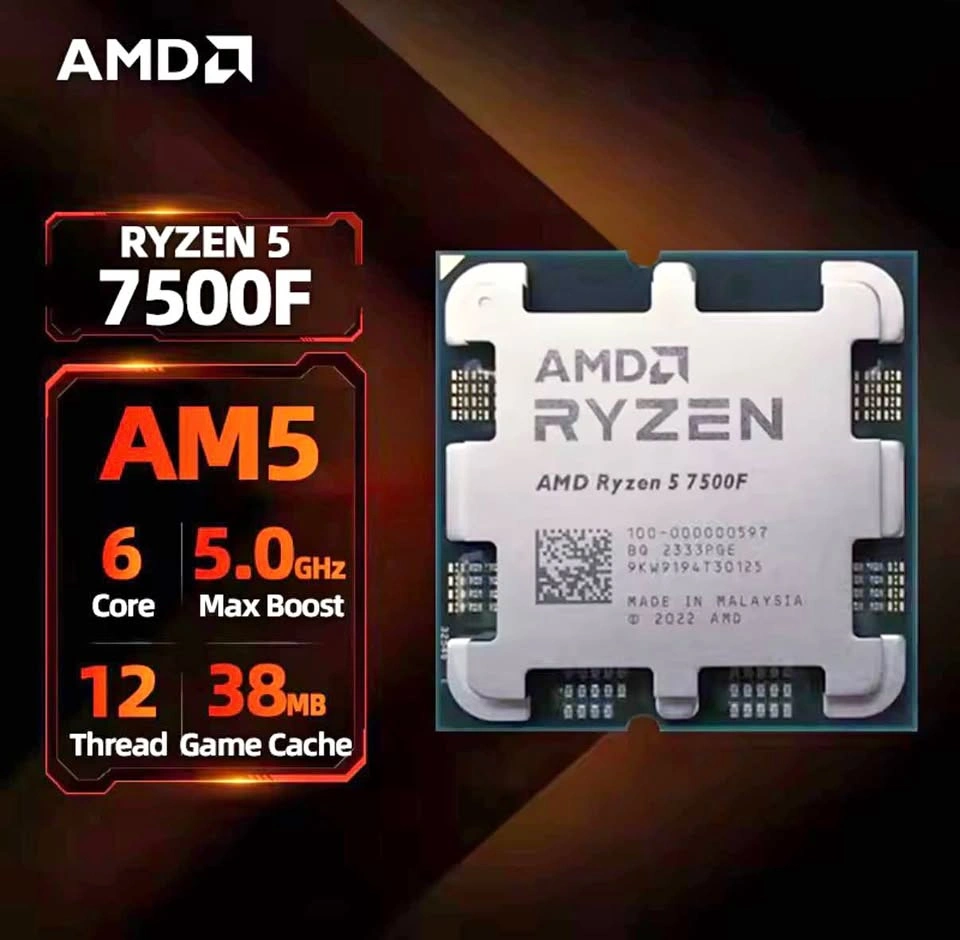 AMD Ryzen 5 7500F - $200