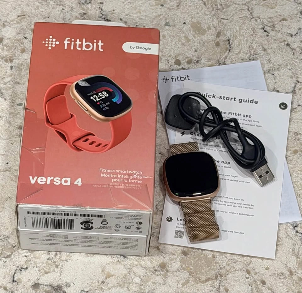Google Fitbit Versa 4 Fitness Smartwatch - photo 2