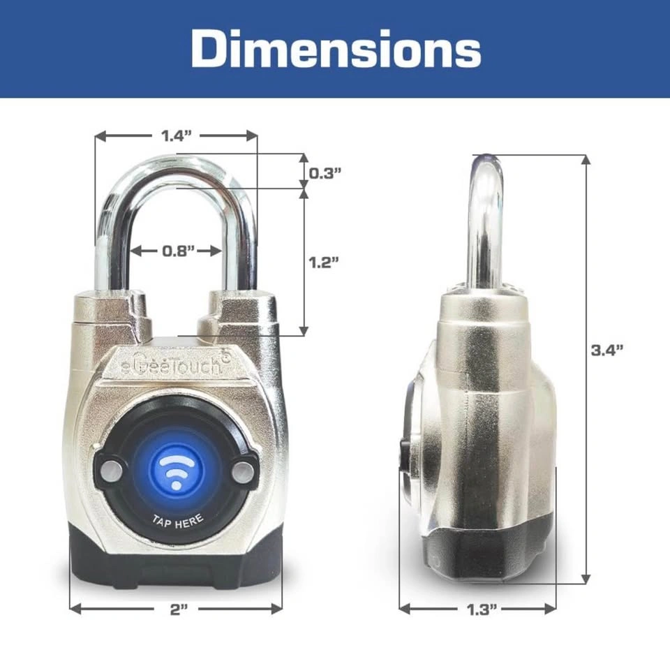 5th GEN Outdoor Smart Padlock – (Single, Short Shackle) - photo 3