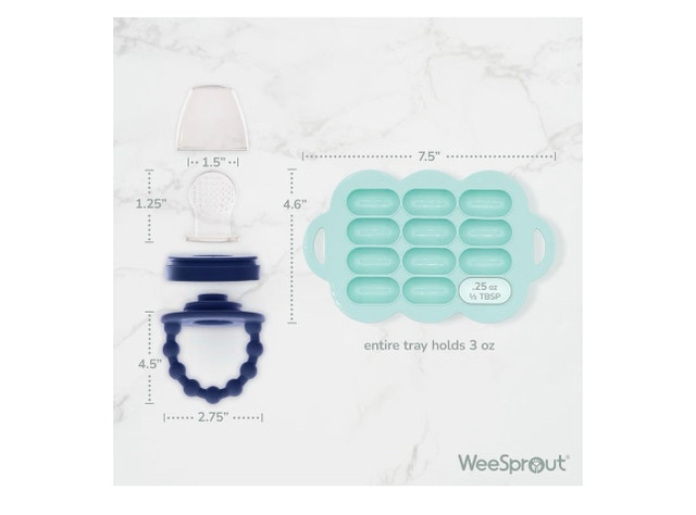WeeSprout Baby Fruit Feeder and Teether Set - photo 2