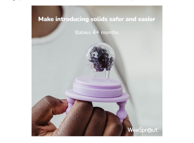 WeeSprout Baby Fruit Feeder and Teether Set - photo 5