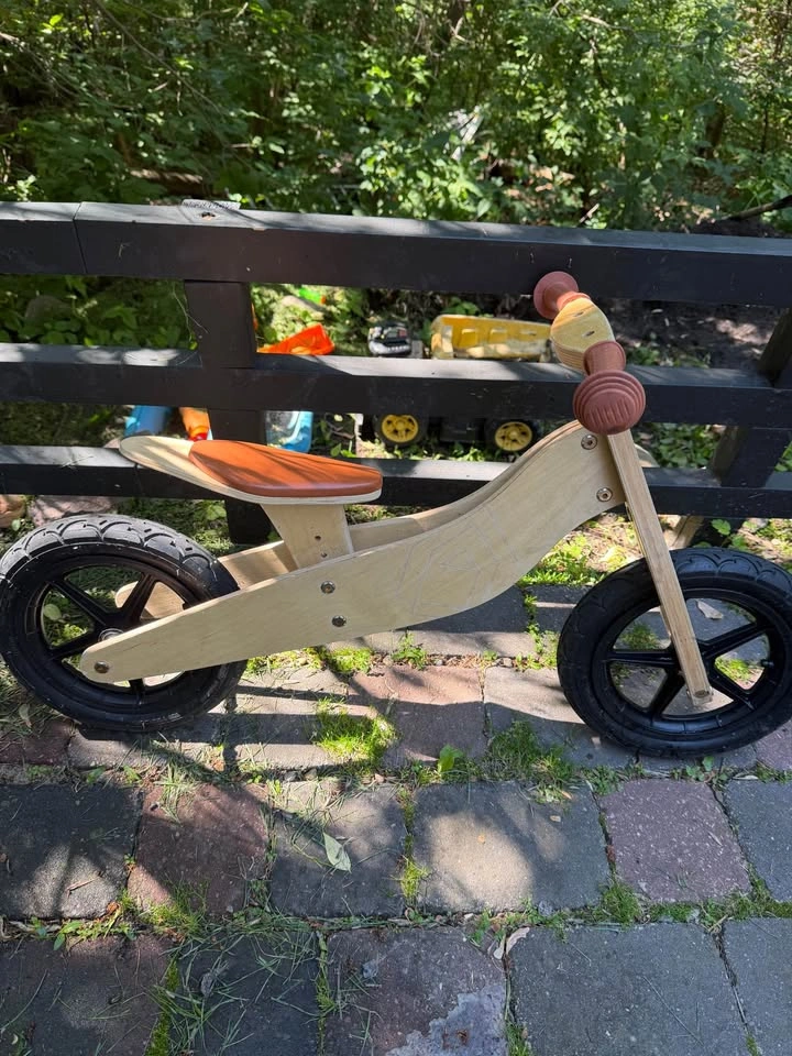 Wooden Push Bike (Coco Village) - photo 3
