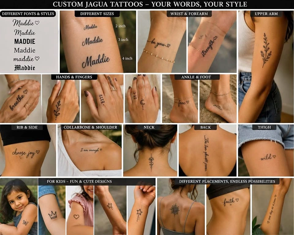 Custom Jagua Tattoos
