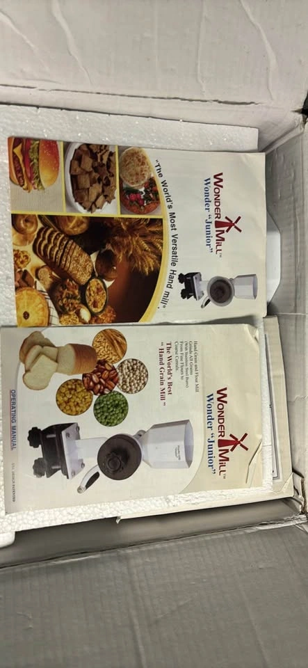 WonderMill Wonder Junior Deluxe Manual Grain Mill - NEW - photo 2