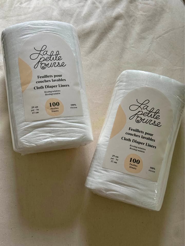 Cloth Diaper Liners 3 Packs + $5 voucher