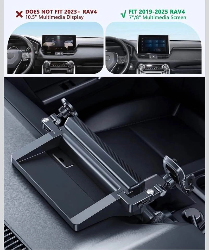 Dashboard Organizer with Phone Mount (Fit for Toyota Rav4 8”) - photo 2