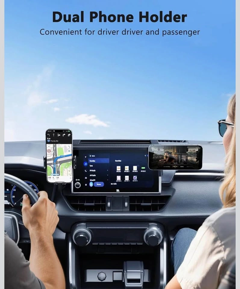 Dashboard Organizer with Phone Mount (Fit for Toyota Rav4 8”) - photo 4