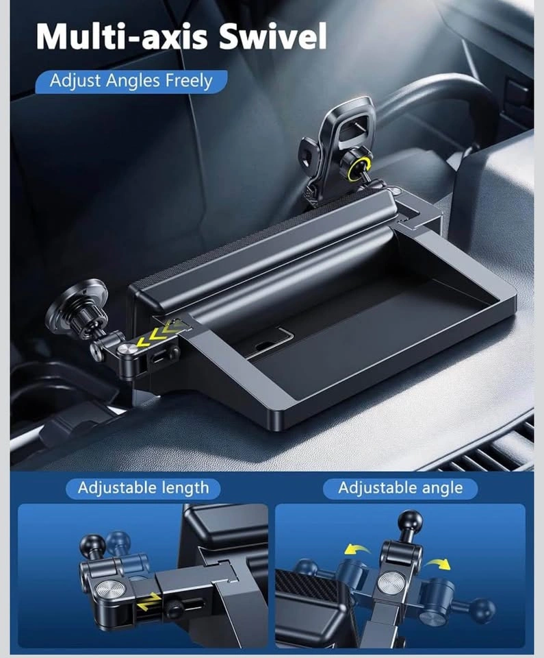 Dashboard Organizer with Phone Mount (Fit for Toyota Rav4 8”) - photo 5
