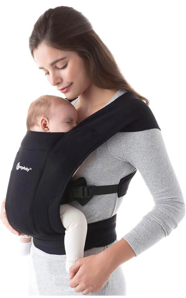Ergobaby Embrace Cozy Newborn Baby Carrier (Colour - Black) - photo 4