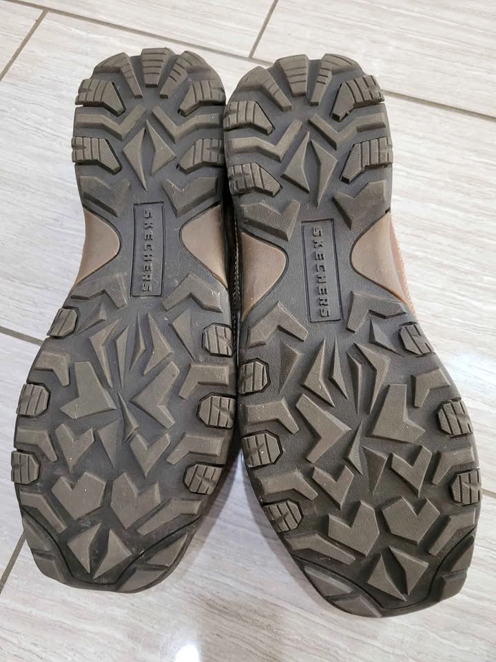 Skechers Men's Diameter Zinroy Brown Leather Slip-On Loafers - S - photo 2